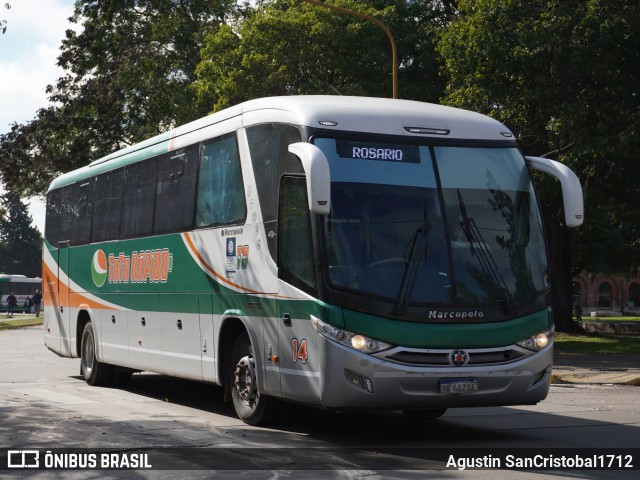 Tata Rápido 14 na cidade de Santa Fe, La Capital, Santa Fe, Argentina, por Agustin SanCristobal1712. Número da foto: #13270216.
