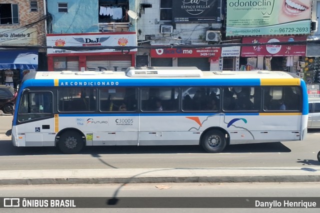 Transportes Futuro C30005 na cidade de Rio de Janeiro, Rio de Janeiro, Brasil, por Danyllo Henrique. Número da foto: #13269327.
