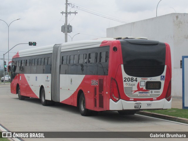 Itajaí Transportes Coletivos 2084 na cidade de Campinas, São Paulo, Brasil, por Gabriel Brunhara. Número da foto: #13269690.