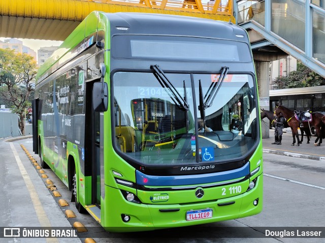 Sambaíba Transportes Urbanos 2 1110 na cidade de São Paulo, São Paulo, Brasil, por Douglas Lasser. Número da foto: #13269056.