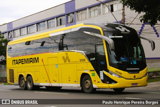 Viação Nova Itapemirim 60396 na cidade de Volta Redonda, Rio de Janeiro, Brasil, por Paulo Henrique Pereira Borges. Número da foto: #13270876.