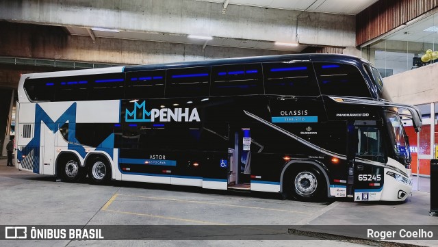 Empresa de Ônibus Nossa Senhora da Penha 65245 na cidade de Curitiba, Paraná, Brasil, por Roger Coelho. Número da foto: #13271091.