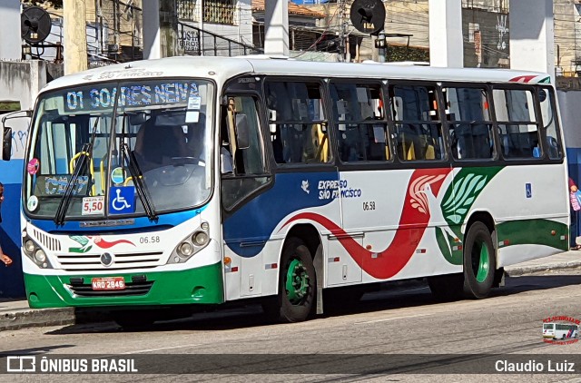 Expresso São Francisco 06.58 na cidade de Nilópolis, Rio de Janeiro, Brasil, por Claudio Luiz. Número da foto: #13271285.