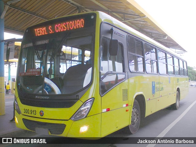 Viação Abreu 300.913 na cidade de São Luís, Maranhão, Brasil, por Jackson Antônio Barbosa. Número da foto: #13270198.