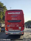 Viação Santa Cruz 34824 na cidade de São Paulo, São Paulo, Brasil, por João Vitor Pereira. Número da foto: #13269632.
