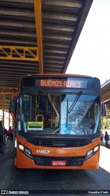 VCG - Viação Campos Gerais 1467 na cidade de Ponta Grossa, Paraná, Brasil, por BrunyBus Prado. Número da foto: #13271023.