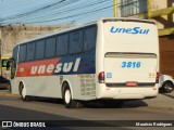 Unesul de Transportes 3816 na cidade de Gravataí, Rio Grande do Sul, Brasil, por Maurício Rodrigues. Número da foto: #:id.