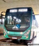 Viação União 4501 na cidade de Barão de Cocais, Minas Gerais, Brasil, por Antonio Silva. Número da foto: #13269004.
