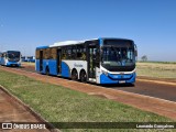 Viação Dourados 2166 na cidade de Dourados, Mato Grosso do Sul, Brasil, por Leonardo Gonçalves. Número da foto: #13269476.