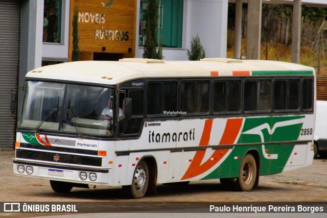 Viação Itamarati 2850 na cidade de Ubaporanga, Minas Gerais, Brasil, por Paulo Henrique Pereira Borges. Número da foto: #13273208.