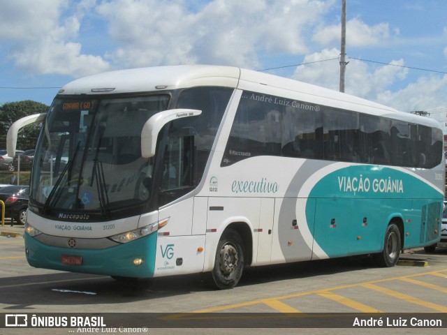 Viação Goiânia 31205 na cidade de Goiânia, Goiás, Brasil, por André Luiz Canon. Número da foto: #13273050.