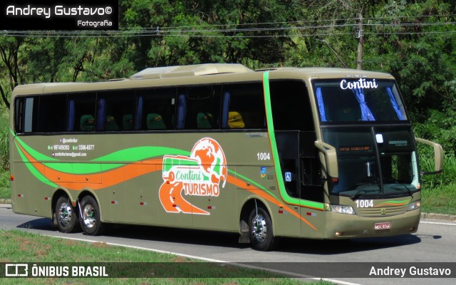 Contini Turismo - Transporte e Turismo Contini 1004 na cidade de Aparecida, São Paulo, Brasil, por Andrey Gustavo. Número da foto: #13273278.