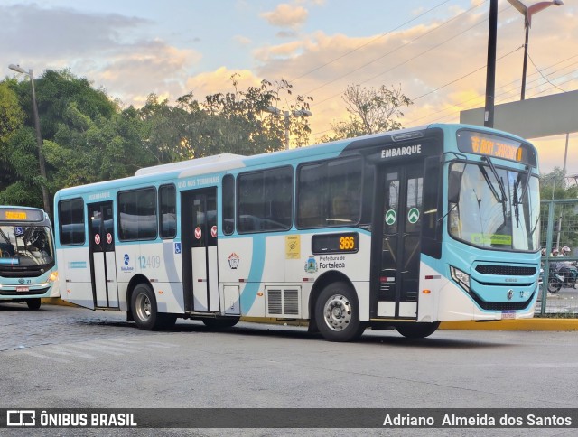 Auto Viação São José 12409 na cidade de Fortaleza, Ceará, Brasil, por Adriano  Almeida dos Santos. Número da foto: #13271592.
