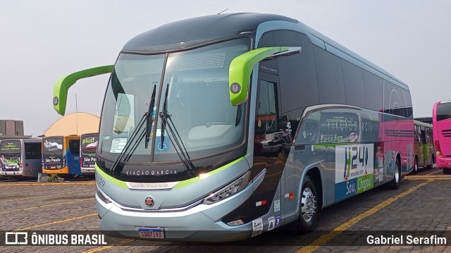 Viação Garcia 82129 na cidade de Londrina, Paraná, Brasil, por Gabriel Serafim. Número da foto: #13271483.