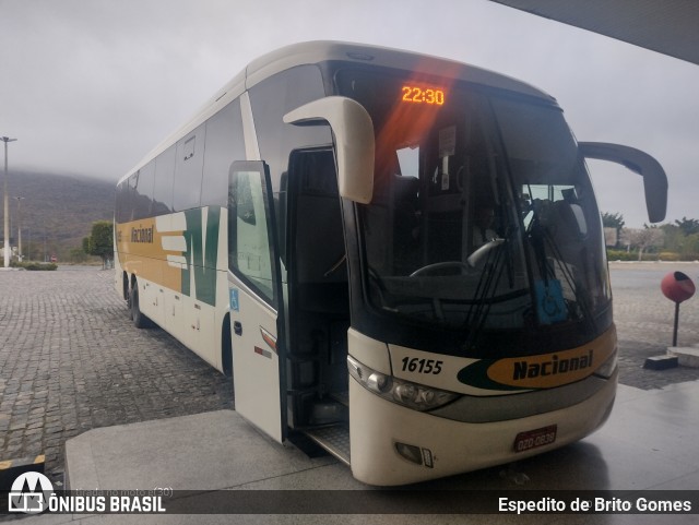 Viação Nacional 16155 na cidade de Jequié, Bahia, Brasil, por Espedito de Brito Gomes. Número da foto: #13272031.