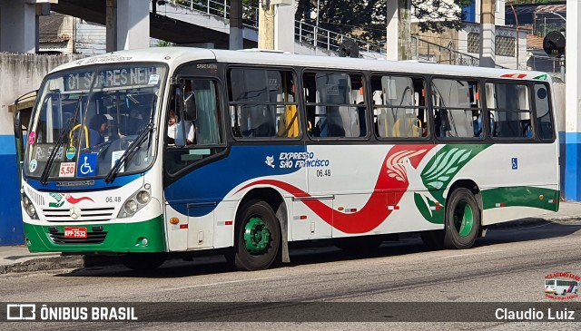 Expresso São Francisco 06.48 na cidade de Nilópolis, Rio de Janeiro, Brasil, por Claudio Luiz. Número da foto: #13272679.