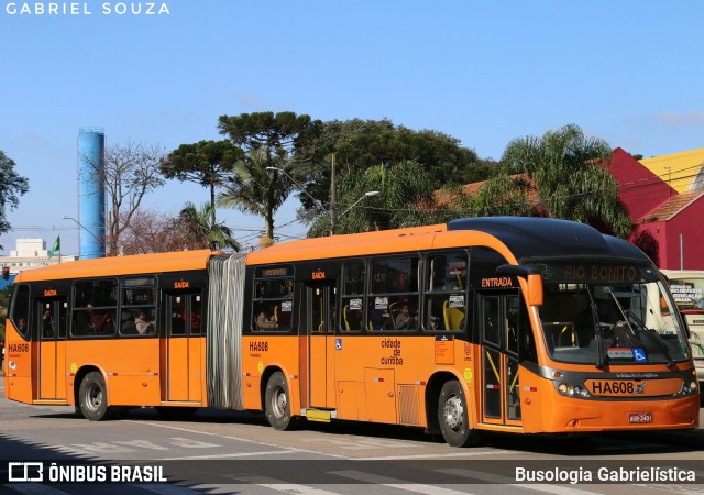 Auto Viação Redentor HA608 na cidade de Curitiba, Paraná, Brasil, por Busologia Gabrielística. Número da foto: #13273405.