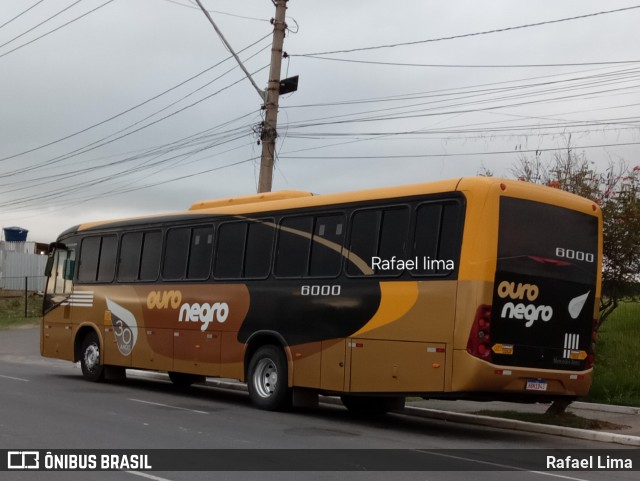 Ouro Negro Transportes e Turismo 6000 na cidade de Niterói, Rio de Janeiro, Brasil, por Rafael Lima. Número da foto: #13273648.