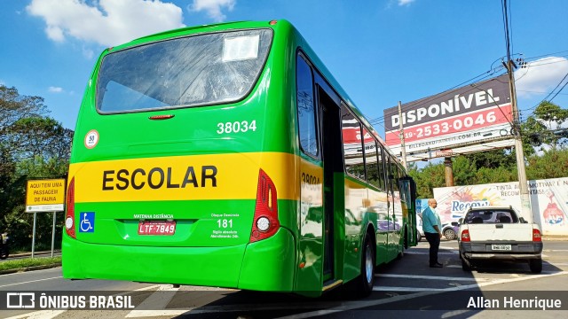 Transportes Capellini 38034 na cidade de Paulínia, São Paulo, Brasil, por Allan Henrique. Número da foto: #13271956.