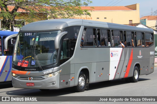 Empresa de Ônibus Pássaro Marron 90612 na cidade de Guaratinguetá, São Paulo, Brasil, por José Augusto de Souza Oliveira. Número da foto: #13273358.