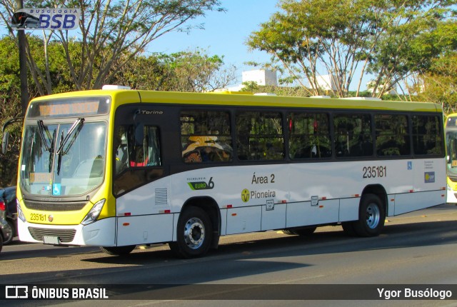 Viação Pioneira 235181 na cidade de Brasília, Distrito Federal, Brasil, por Ygor Busólogo. Número da foto: #13271674.