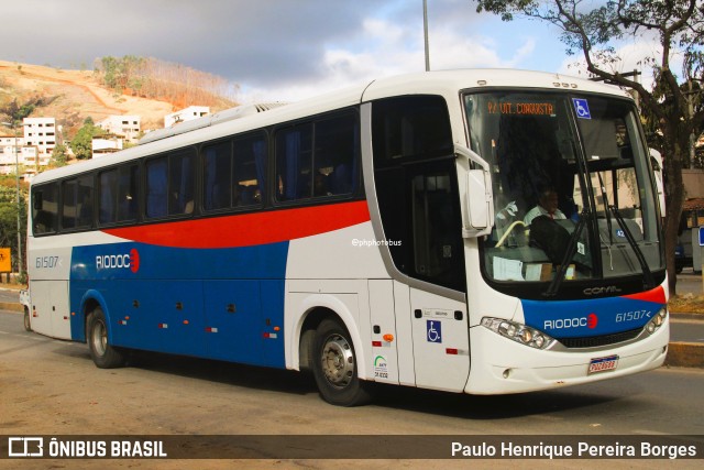 Viação Riodoce 61507 na cidade de Caratinga, Minas Gerais, Brasil, por Paulo Henrique Pereira Borges. Número da foto: #13273203.