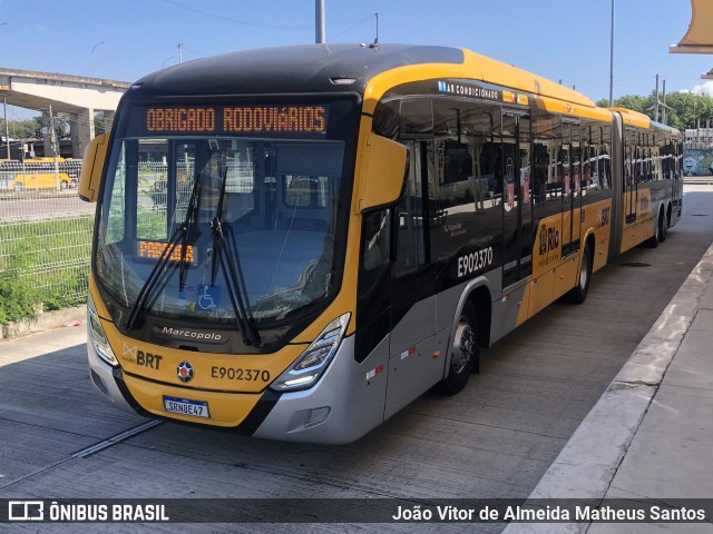Mobi Rio E902370 na cidade de Rio de Janeiro, Rio de Janeiro, Brasil, por João Vitor de Almeida Matheus Santos. Número da foto: #13271469.