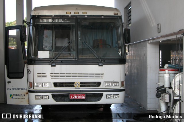 Transtusa - Transporte e Turismo Santo Antônio 694 na cidade de Joinville, Santa Catarina, Brasil, por Rodrigo Martins. Número da foto: #13271773.