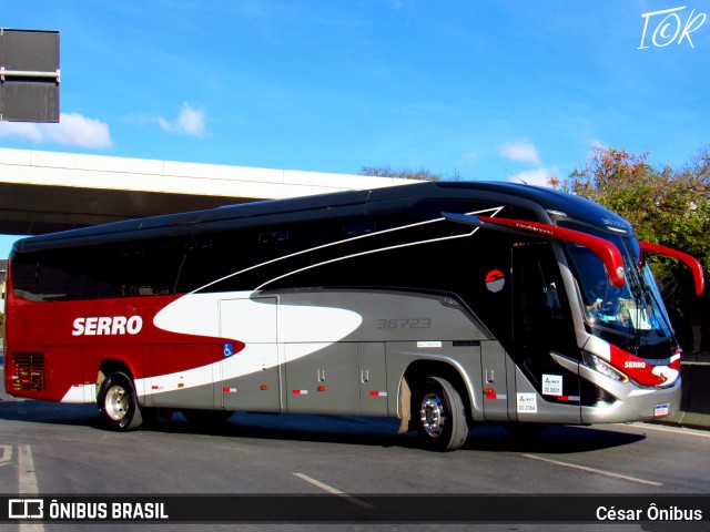 Viação Serro 36723 na cidade de Belo Horizonte, Minas Gerais, Brasil, por César Ônibus. Número da foto: #13272096.