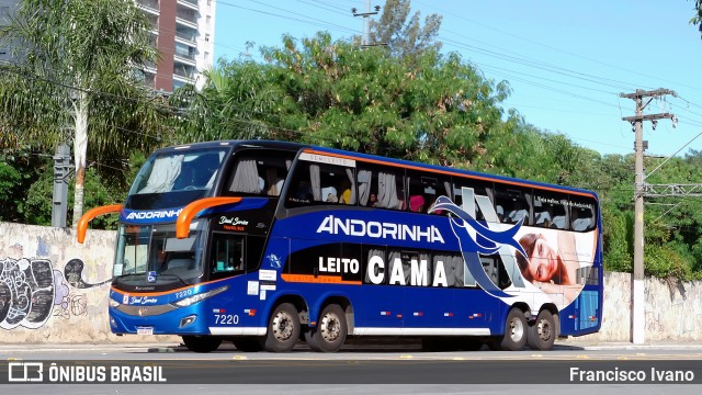 Empresa de Transportes Andorinha 7220 na cidade de São Paulo, São Paulo, Brasil, por Francisco Ivano. Número da foto: #13274078.