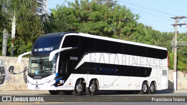 Auto Viação Catarinense 324310 na cidade de São Paulo, São Paulo, Brasil, por Francisco Ivano. Número da foto: #13274123.
