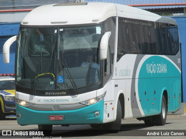 Viação Goiânia 31207 na cidade de Goiânia, Goiás, Brasil, por André Luiz Canon. Número da foto: #13273058.