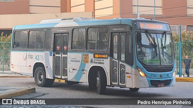 Auto Viação Dragão do Mar 42718 na cidade de Fortaleza, Ceará, Brasil, por Pedro Henrique Pinheiro. Número da foto: #13272305.
