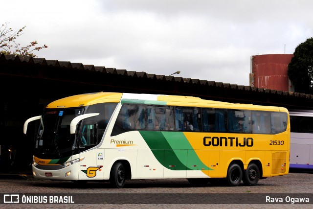 Empresa Gontijo de Transportes 21530 na cidade de Vitória da Conquista, Bahia, Brasil, por Rava Ogawa. Número da foto: #13272715.