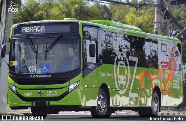 Viação Osasco 1007 na cidade de Osasco, São Paulo, Brasil, por Jean Lucas Felix. Número da foto: #13273472.