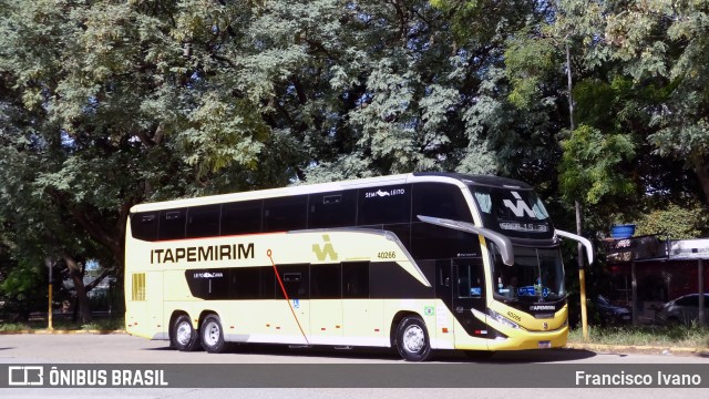 Viação Nova Itapemirim 40266 na cidade de São Paulo, São Paulo, Brasil, por Francisco Ivano. Número da foto: #13274184.