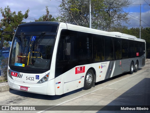Next Mobilidade - ABC Sistema de Transporte 5432 na cidade de São Paulo, São Paulo, Brasil, por Matheus Ribeiro. Número da foto: #13272215.