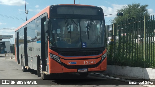 Auto Ônibus São João 13043 na cidade de Feira de Santana, Bahia, Brasil, por Emanuel Silva. Número da foto: #13271932.