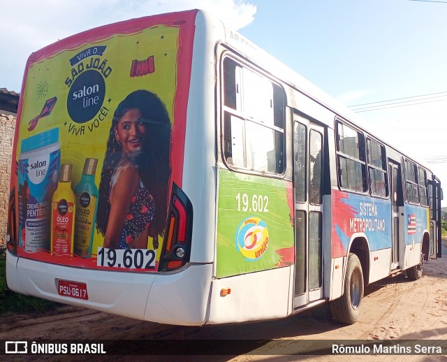 União Transportes 19-602 na cidade de Paço do Lumiar, Maranhão, Brasil, por Rômulo Martins Serra. Número da foto: #13271646.