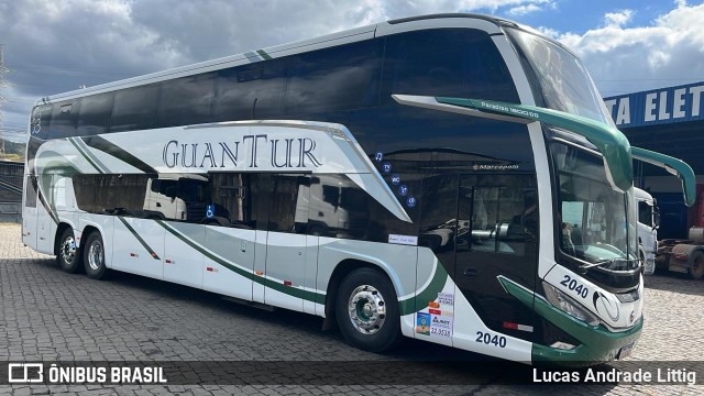 Viação GuanTur 2040 na cidade de Vitória, Espírito Santo, Brasil, por Lucas Andrade Littig. Número da foto: #13271623.