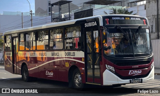 ETUSA 133 na cidade de Chorrillos, Lima, Lima Metropolitana, Peru, por Felipe Lazo. Número da foto: #13273684.