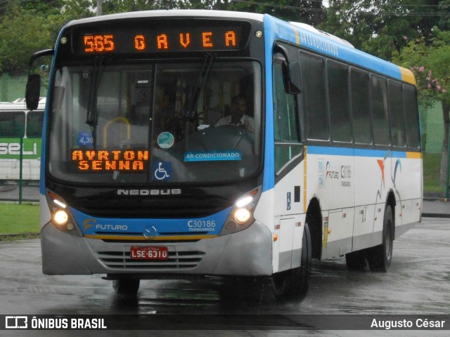 Transportes Futuro C30186 na cidade de Rio de Janeiro, Rio de Janeiro, Brasil, por Augusto César. Número da foto: #13273048.