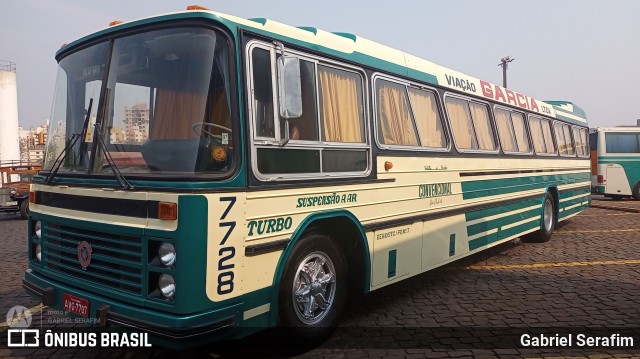 Viação Garcia 7728 na cidade de Londrina, Paraná, Brasil, por Gabriel Serafim. Número da foto: #13271485.