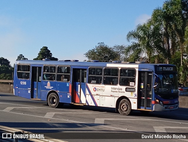 Auto Viação Bragança Metropolitana > Viação Raposo Tavares 12.516 na cidade de Cotia, São Paulo, Brasil, por David Macedo Rocha. Número da foto: #13272125.