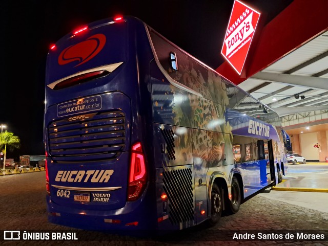 Eucatur - Empresa União Cascavel de Transportes e Turismo 6042 na cidade de Registro, São Paulo, Brasil, por Andre Santos de Moraes. Número da foto: #13271873.