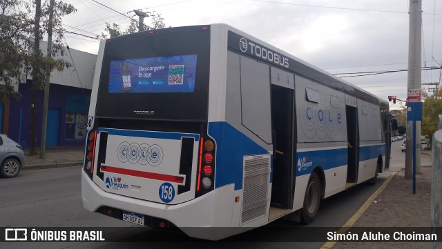 COLE Neuquén 158 na cidade de Neuquén, Confluencia, Neuquén, Argentina, por Simón Aluhe Choiman. Número da foto: #13272019.