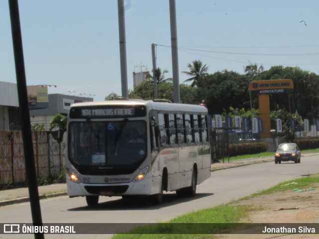 Borborema Imperial Transportes 912 na cidade de Jaboatão dos Guararapes, Pernambuco, Brasil, por Jonathan Silva. Número da foto: #13273049.