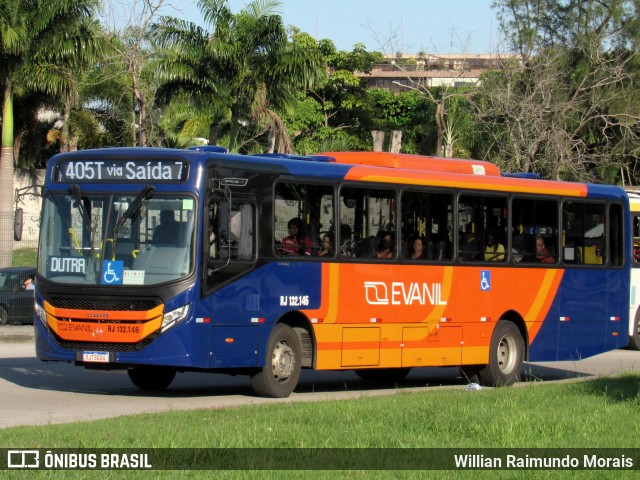 Evanil Transportes e Turismo RJ 132.146 na cidade de Rio de Janeiro, Rio de Janeiro, Brasil, por Willian Raimundo Morais. Número da foto: #13274212.