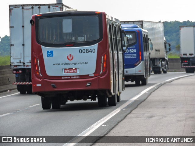 Auto Viação Urubupungá 00840 na cidade de Cajamar, São Paulo, Brasil, por HENRIQUE ANTUNES. Número da foto: #13271476.