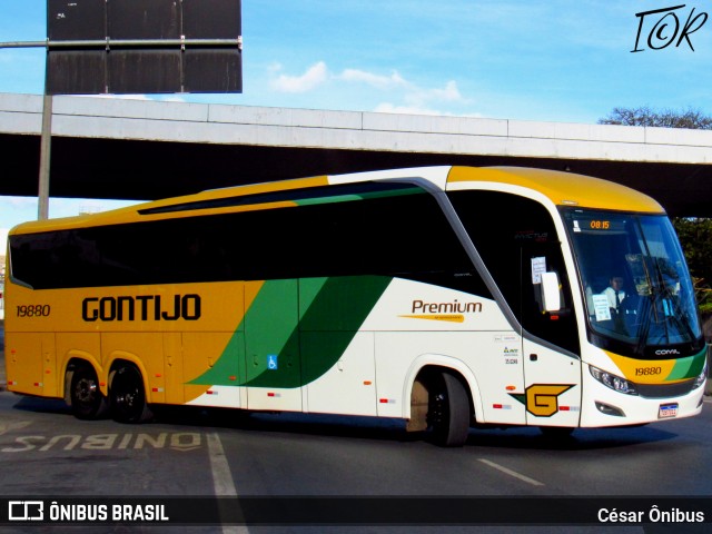 Empresa Gontijo de Transportes 19880 na cidade de Belo Horizonte, Minas Gerais, Brasil, por César Ônibus. Número da foto: #13272102.